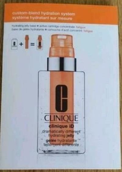 Clinique iD Dramatically Different Hydrating Jelly sample, Ophalen of Verzenden, Nieuw, Gehele gezicht, Verzorging