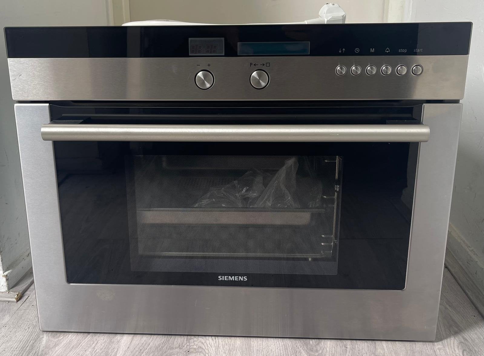 Siemens Inbouw stoomoven - goede staat, Ophalen, 45 tot 50 cm, Siemens, Zo goed als nieuw