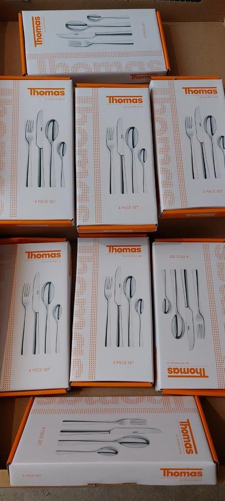8 persoons bestekset Nieuw, Huis en Inrichting, Keuken | Bestek, Nieuw, Rvs of Chroom, Ophalen of Verzenden