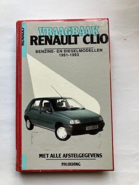 Vraagbaak Renault Clio Benzine- en Dieselmodellen  1991-1993, Auto diversen, Handleidingen en Instructieboekjes, Ophalen of Verzenden
