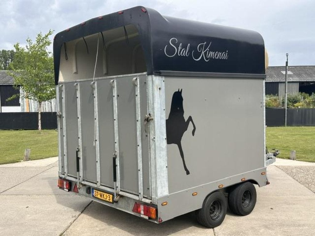Wesco 3 ponytrailer / paardentrailer / veetrailer UNIEK!!!, Gebruikt, 2-paards trailer