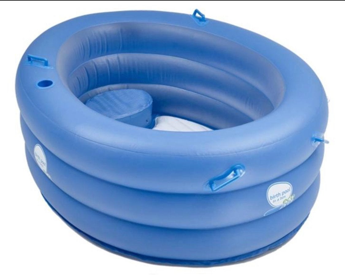 2 pers Bevallingsbad 'Birth Pool in a Box Eco' met accessoir, Zo goed als nieuw, Badje, Standaard, Ophalen