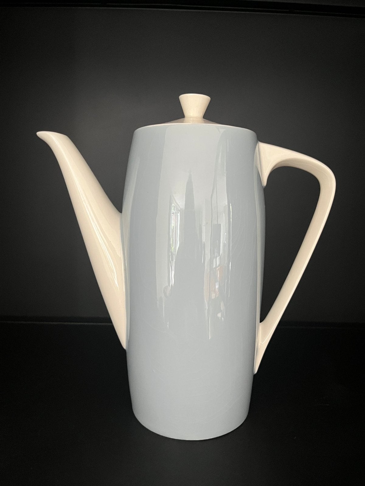 Pastel Regout Aïda koffiekan, 1L., Antiek en Kunst, Antiek | Servies los, Ophalen of Verzenden
