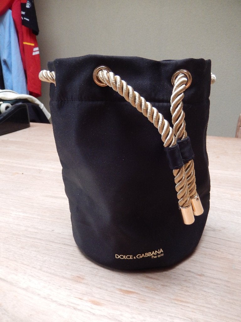 Dolce & Gabbana the one toilettas/cosmeticatas/make-up tas, Ophalen of Verzenden, Nieuw, Zwart, Dame