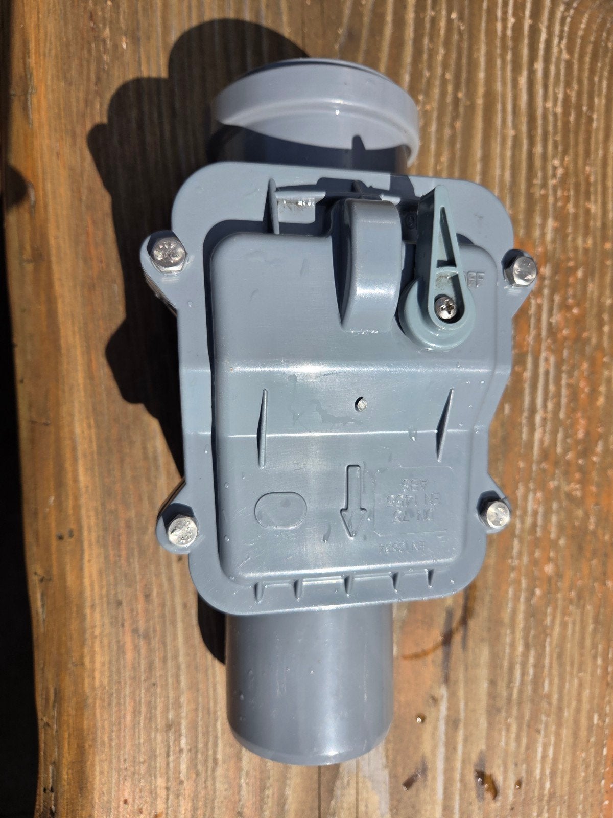 75 mm PVC Afvoer Terugslagklep - Nieuwstaat, Afvoer, Pvc, 60 tot 80 mm, Nieuw