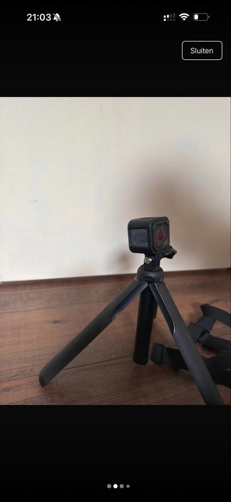 GoPro Hero 4 met accessoires, Audio, Tv en Foto, Actiecamera's, Ophalen of Verzenden, Gebruikt, GoPro