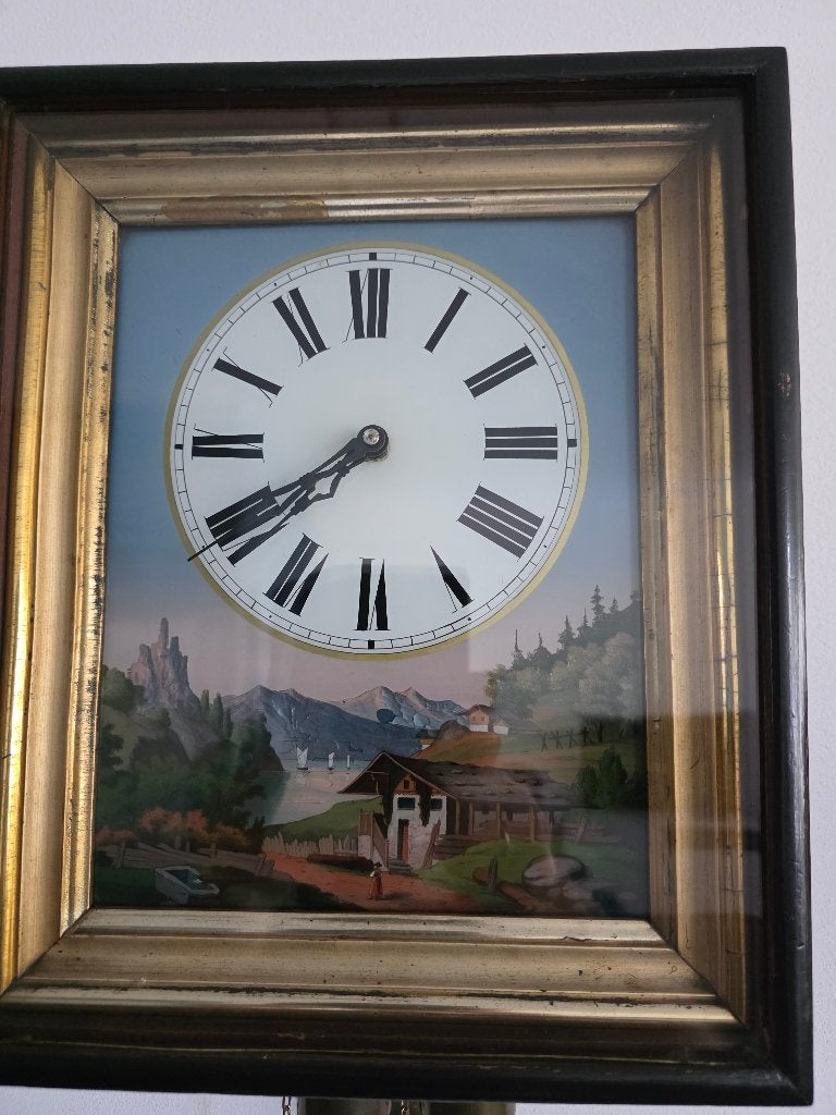 DUITSE Klok (Schartzwalder), Antiek en Kunst, Antiek | Klokken, Ophalen