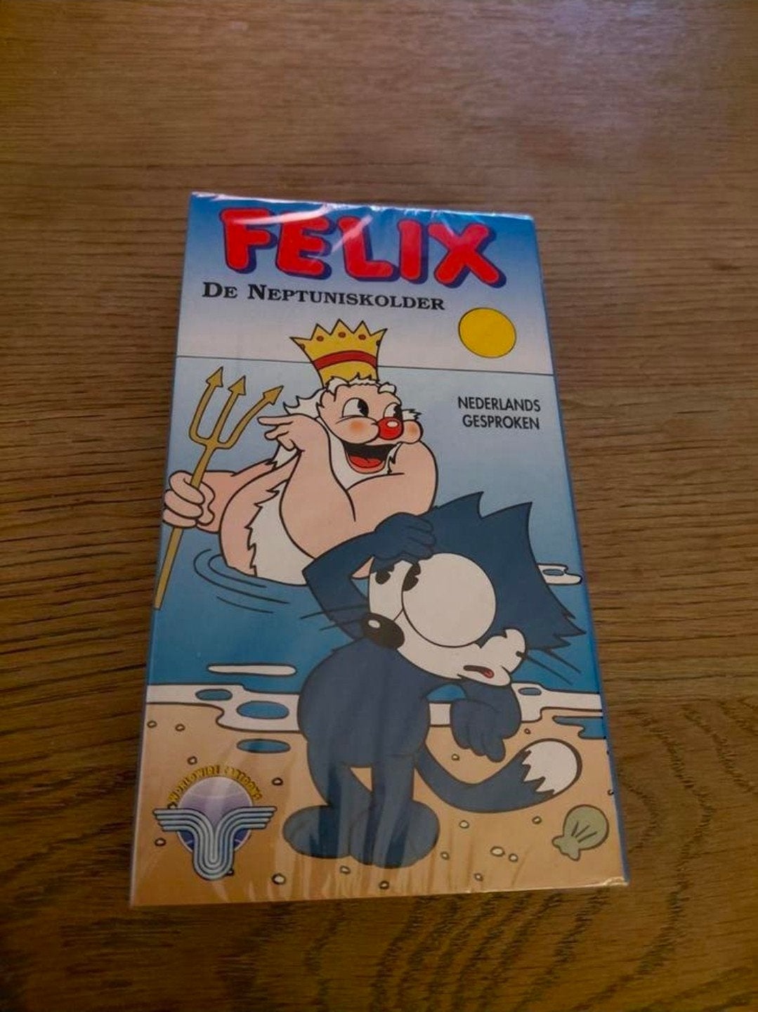 Felix de Kat videoband. NIEUW IN FOLIE. De Neptuniskolder., Cd's en Dvd's, Tekenfilm, Alle leeftijden, Ophalen of Verzenden, Nieuw in verpakking