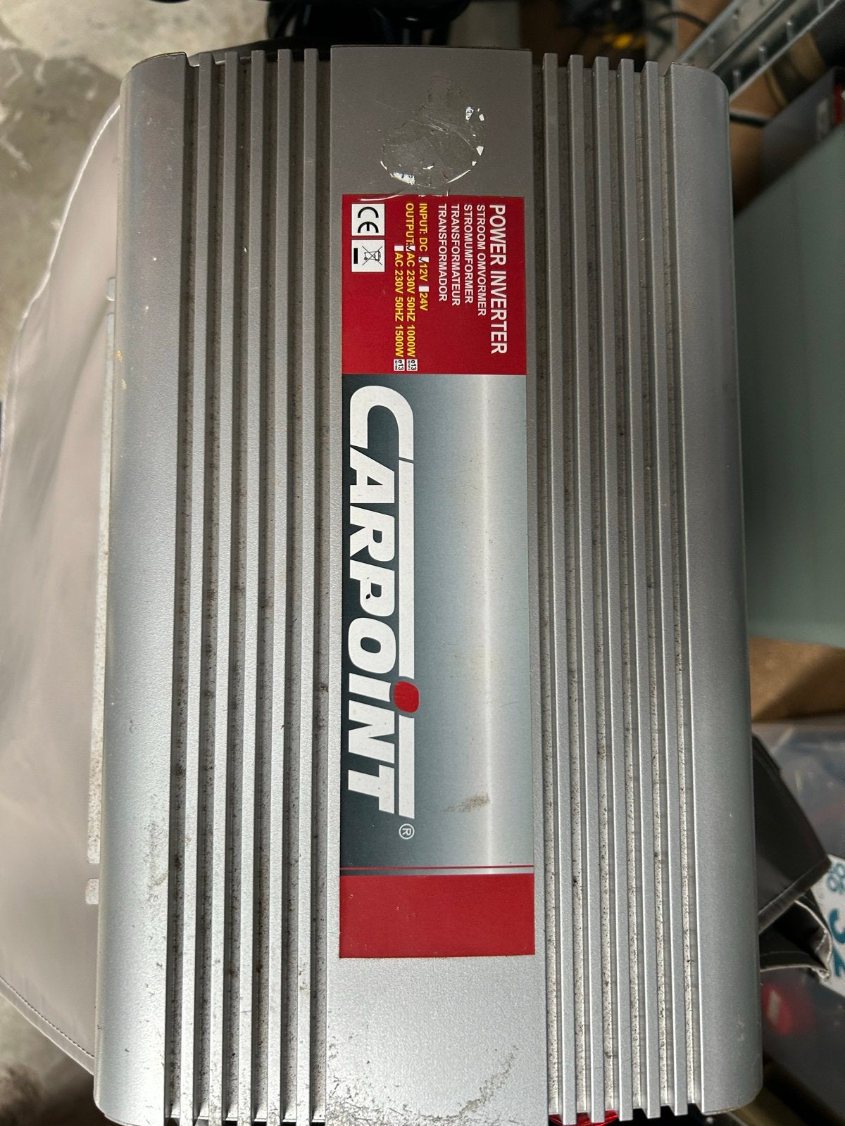 Carpoint Power Inverter 1000W-Stroomomvormer, Ophalen, Gebruikt, Universele onderdelen