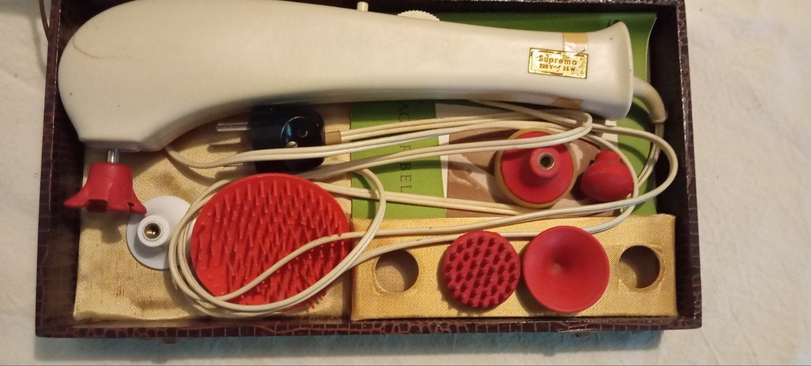 Vintage vibratie/ tril apparaat voor spierontspanning, Sport en Fitness, Ophalen of Verzenden, Apparaat