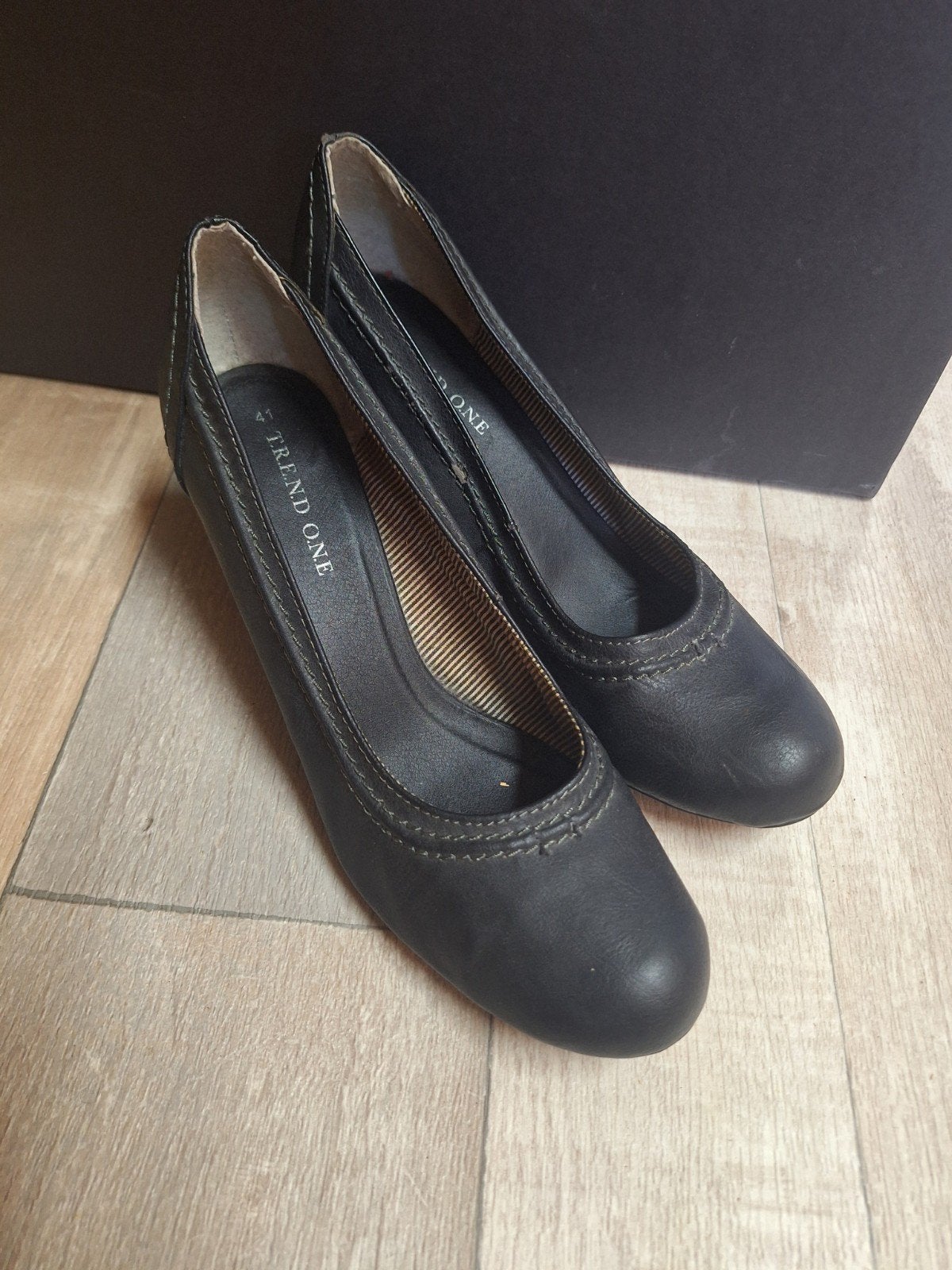Zwarte pumps van Trend One, maat 41, Kleding | Dames, Pumps, Zwart, Ophalen of Verzenden, Trend One