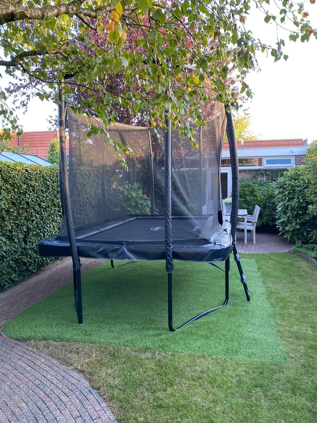 BERG Trampoline Ultim Favorit 330  220cm met veiligheidsnet, Ophalen, Zo goed als nieuw