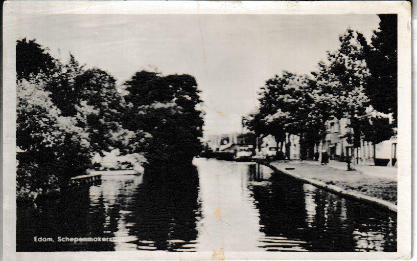 EDAM - SCHEPENMAKERSDIJK, Ophalen of Verzenden, 1940 tot 1960, Ongelopen, Noord-Holland