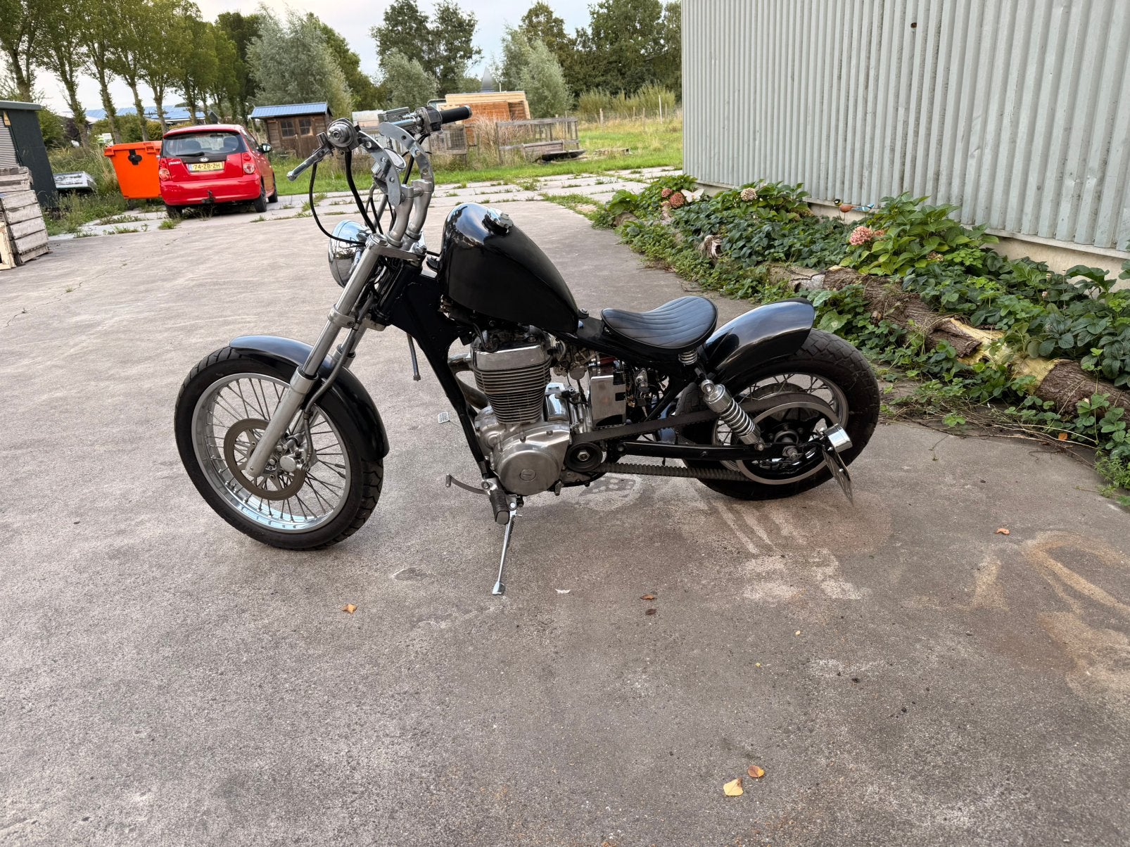 CUSTOM CHOPPER – SUZUKI SAVAGE 650 A2, Ophalen of Verzenden