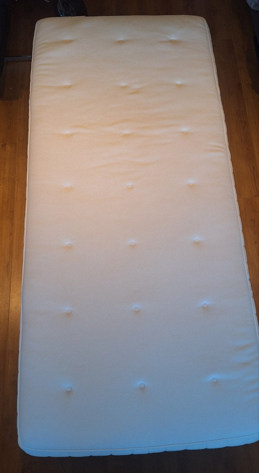 Ikea Boxspring 1 persoons bed, Ophalen, Eenpersoons, 200 cm, 90 cm