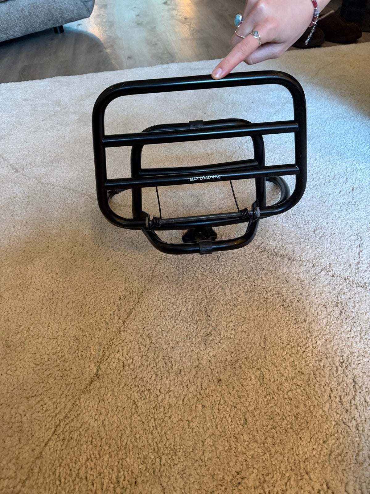 Vespa sprint achterdrager Max. 4 kg, Fietsen en Brommers, Ophalen of Verzenden, Nieuw, Overige typen, Vespa