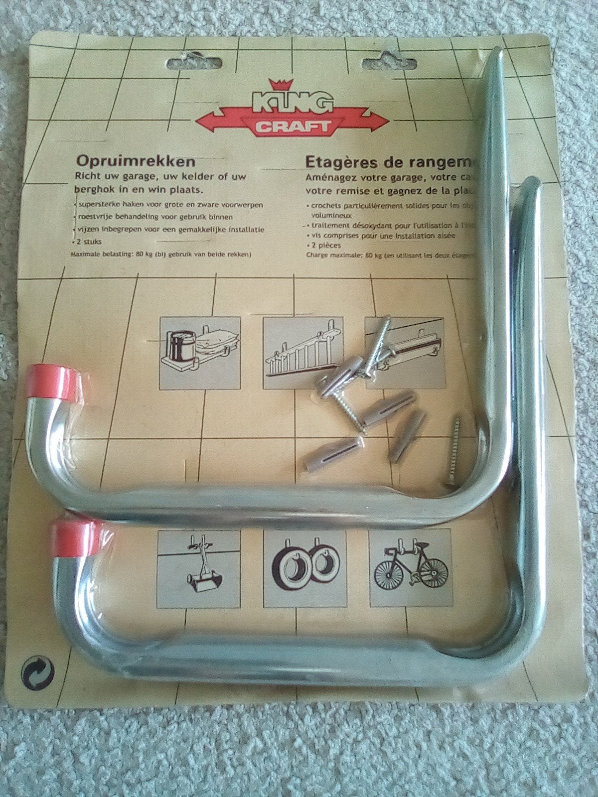 King craft ophangbeugels, nog nieuw in de verpakking., Ophalen of Verzenden, Nieuw