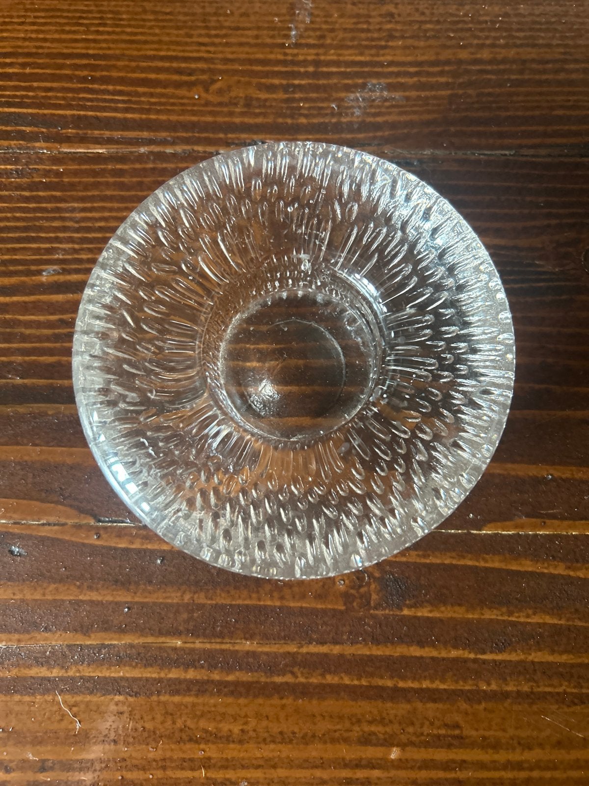 Vintage Iittala Stellaria Waxinelichthouder - Tapio Wirkkala, Antiek en Kunst, Antiek | Glas en Kristal, Ophalen of Verzenden