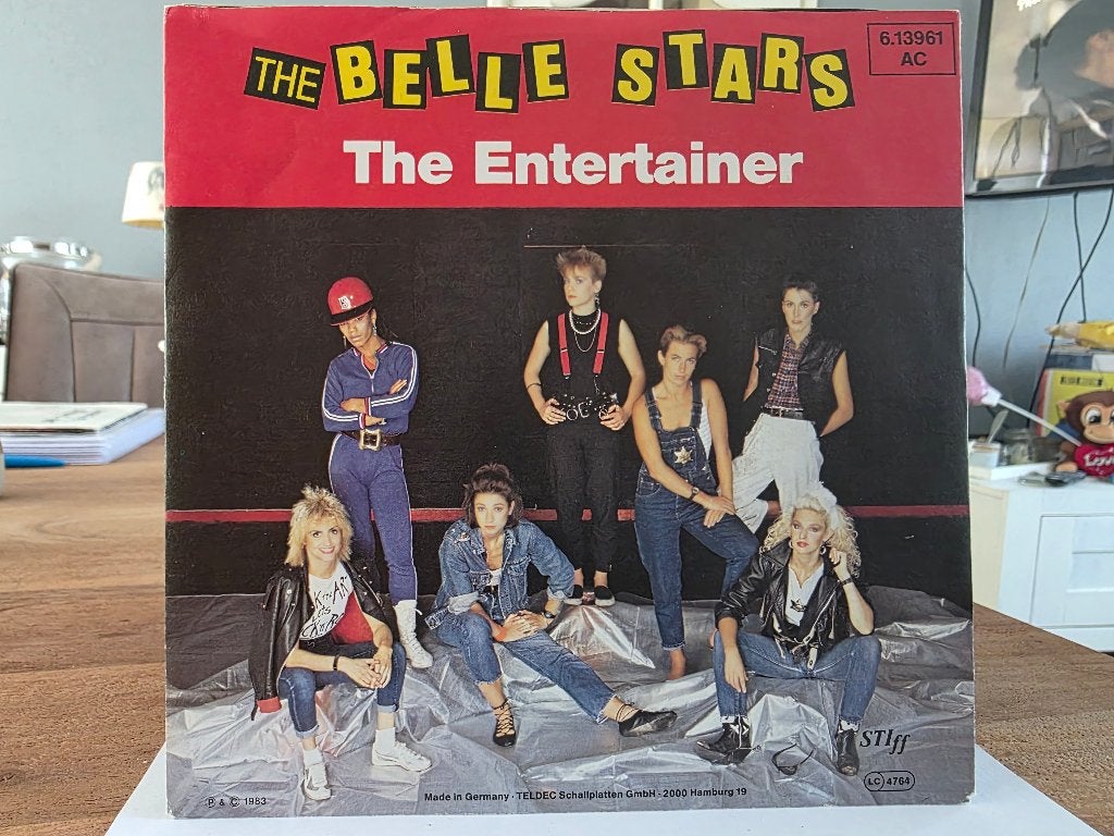 7" Single The Belle Stars - The Entertainer / Sun Sun Sun, Gebruikt, Verzenden, 7 inch, Pop