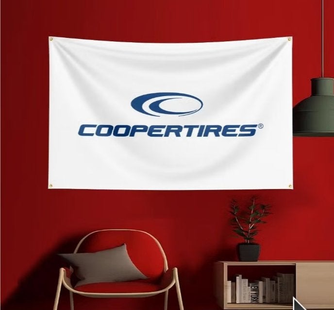 Grote vlaggen Cooper Tires (150x90cm), Ophalen of Verzenden, Nieuw