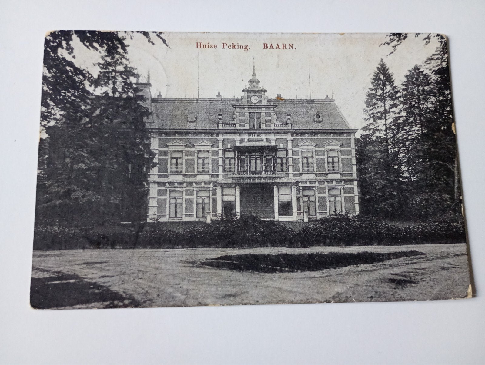 Baarn Huize Peking 1914, Ophalen of Verzenden, Voor 1920, Gelopen, Utrecht