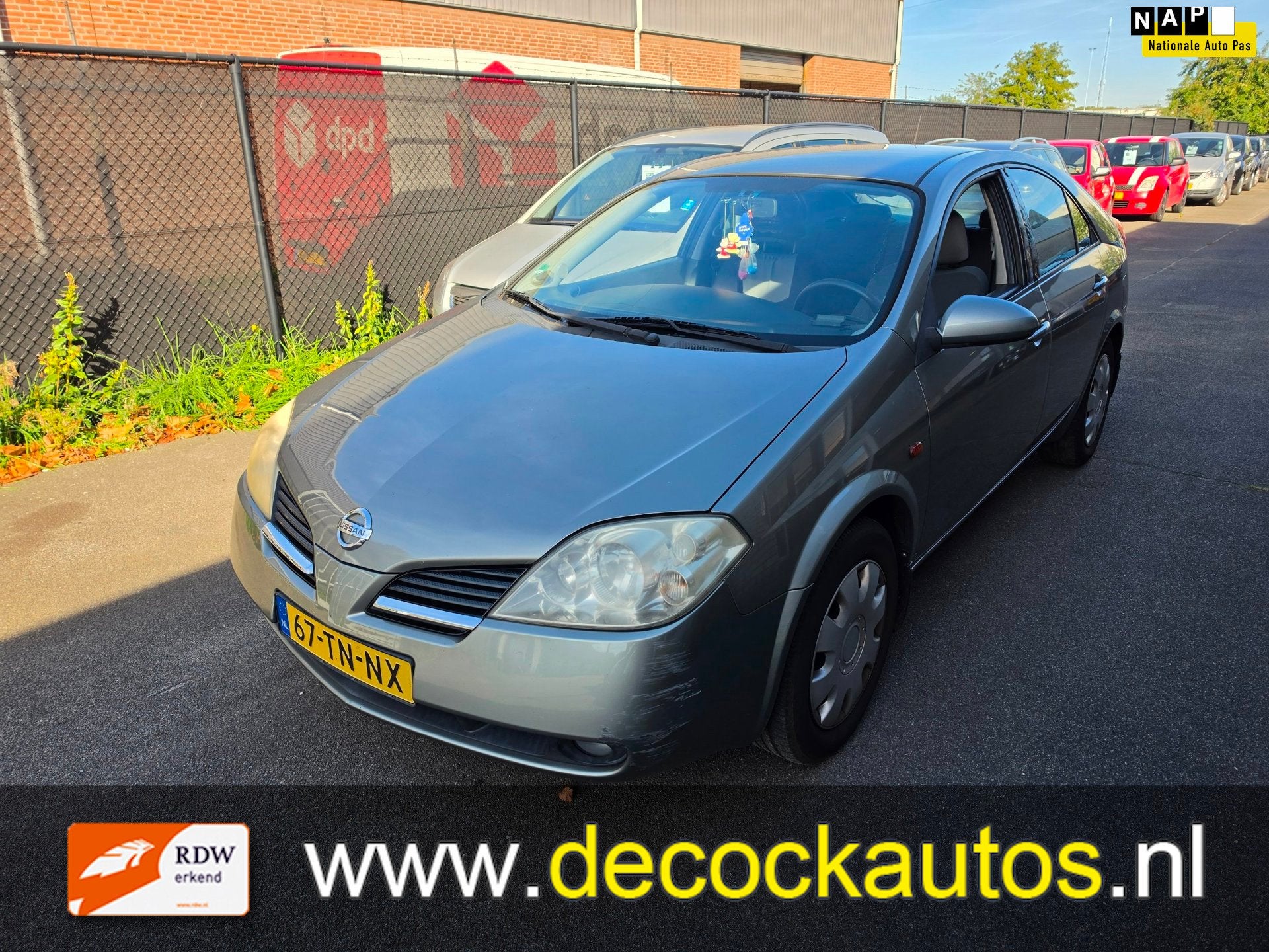 Nissan Primera 1.8 SelectionAIRCO/TREKHAAK, Auto's, Voorwielaandrijving, Automatische klimaatregeling, 4 cilinders, 116 pk