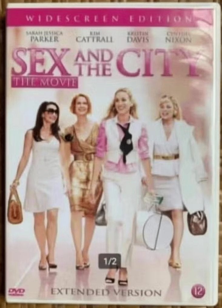 DVD Sex and the City; the movie; Sarah Jessica Parker, Kim C, Vanaf 12 jaar, Ophalen of Verzenden, Zo goed als nieuw, Romantische komedie
