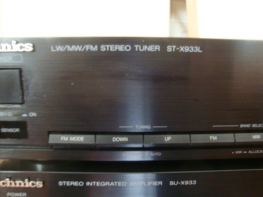 Technics SU-X933 versterker New Class A en Tuner ST-X933L, Overige merken, Gebruikt, Ophalen of Verzenden, Minder dan 60 watt