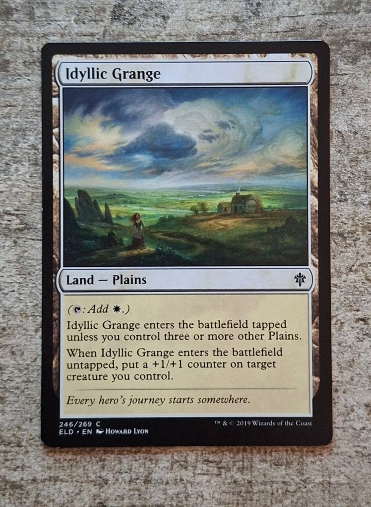 Idyllic Grange - Magic the Gathering, Verzenden, Gebruikt, Losse kaart
