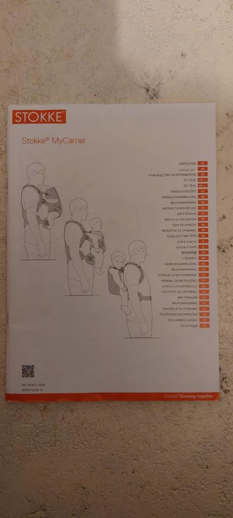 Stokke MyCarrier, Kinderen en Baby's, Babydragers en Draagdoeken, Ophalen, Draagzak, Overige merken