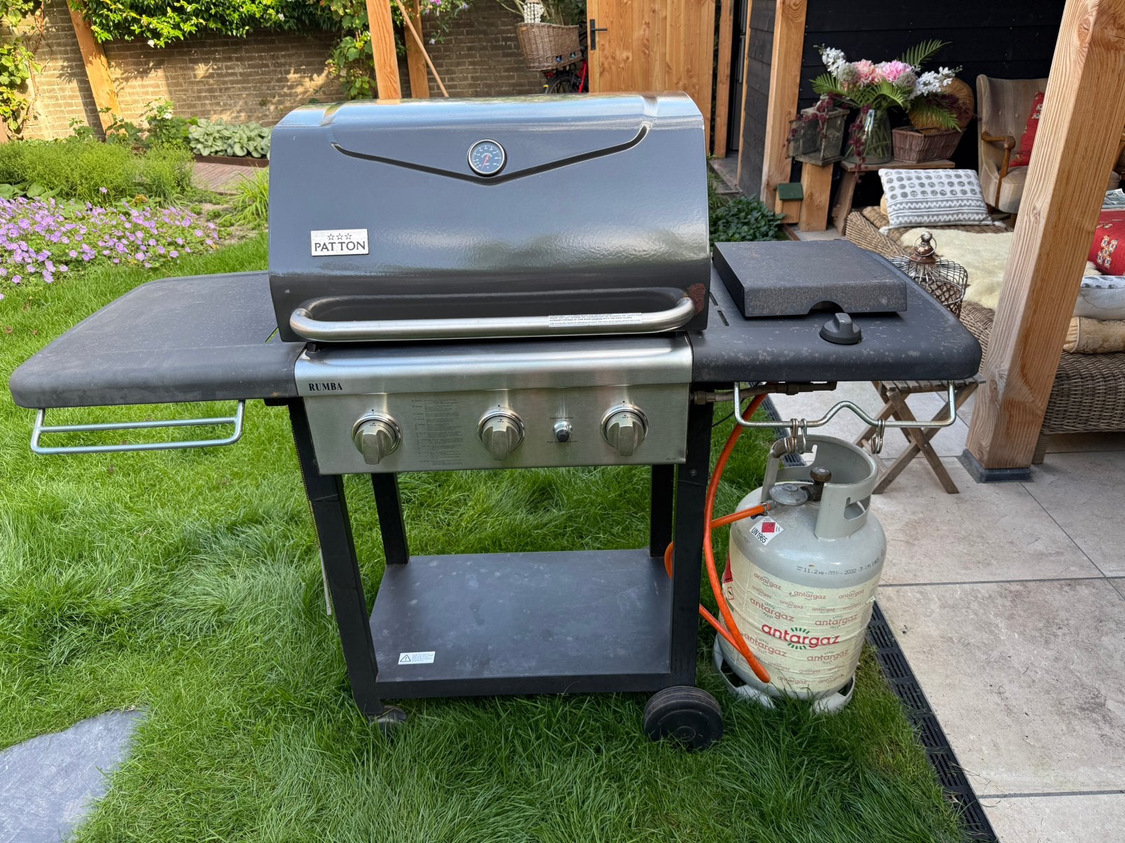 Patton gas bbq type Rumba, Ophalen, Gebruikt