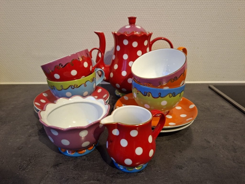 Oilily servies, Ophalen, Zo goed als nieuw, Overige stijlen, Porselein