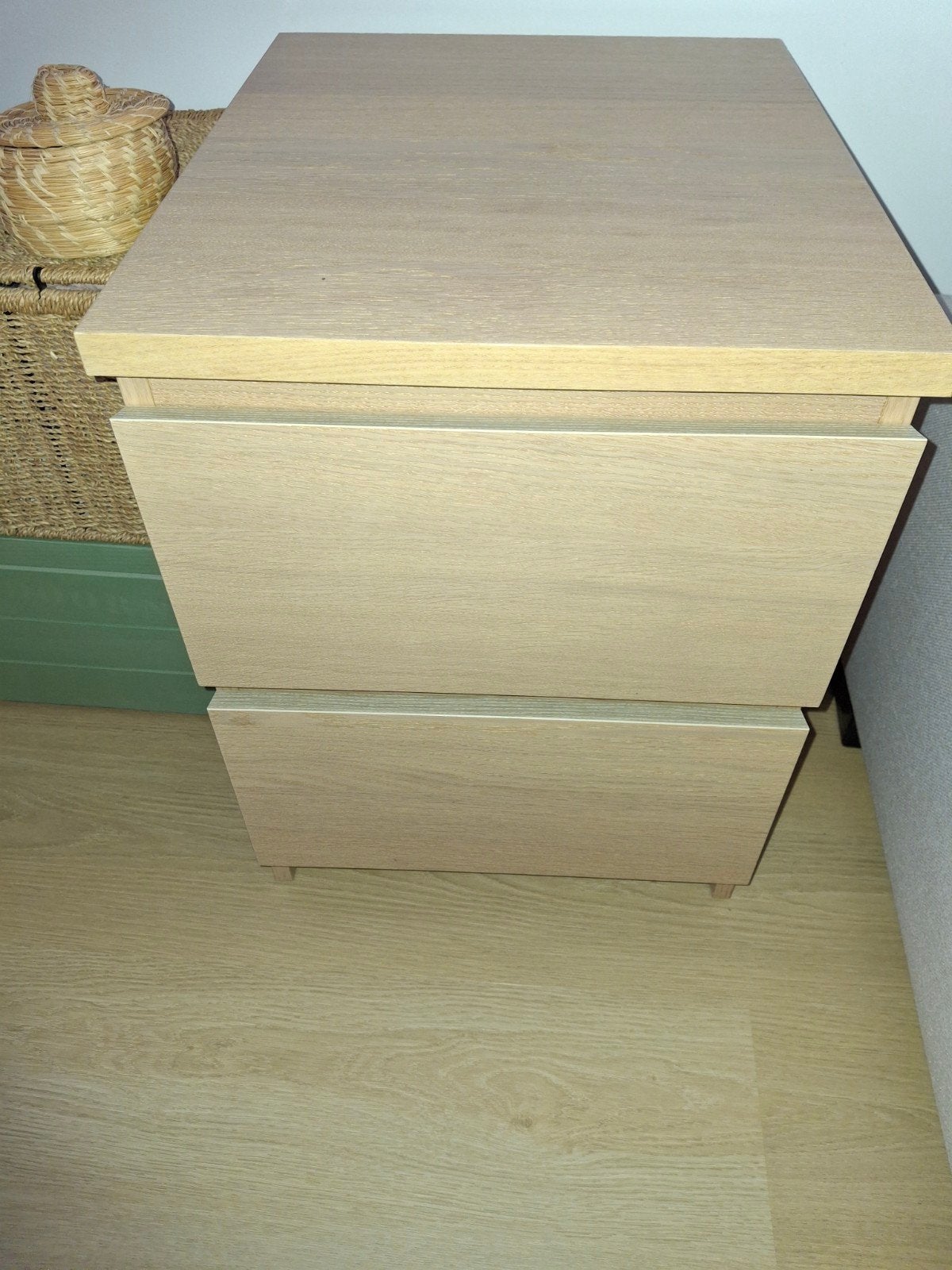 ikea malm nachtkastje, Ophalen, 1 of 2 laden, 50 tot 100 cm, Minder dan 100 cm