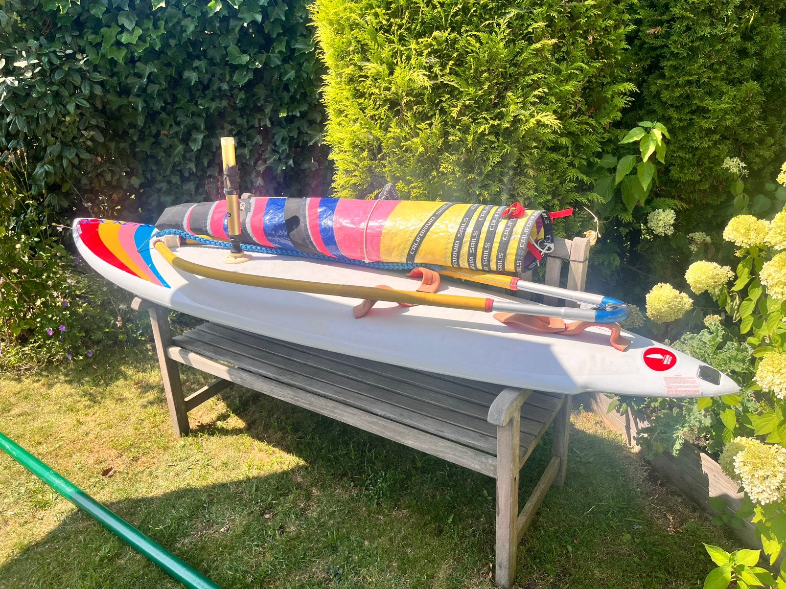 Surfplank Windsurfer Rocket 88, Met mast, 250 tot 300 cm, Gebruikt, Complete set