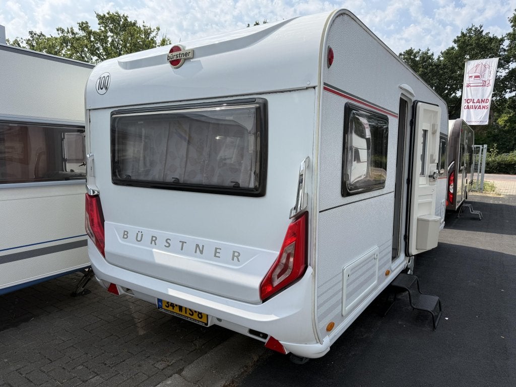Bürstner Averso 490 TS FRANSBED RONDZIT LUIFEL, Caravans en Kamperen, Rondzit, Bedrijf, 4 tot 5 meter, Tot en met 4
