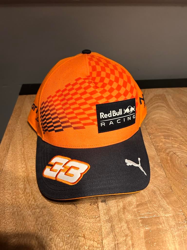 Red Bull Racing 2017 Max Verstappen coureur cap, Ophalen of Verzenden, Zo goed als nieuw, Formule 1