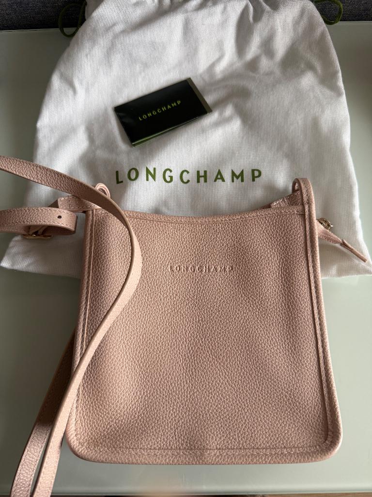 Longchamp crossbody tas, Ophalen of Verzenden, Nieuw, Roze, Schoudertasje