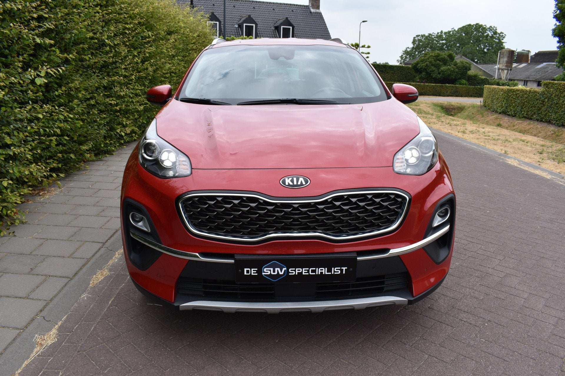 Kia Sportage 1.6 T-GDI Dynamic-Line 177PK Sléchts 41dkm NIE, Auto's, Kia, Gebruikt, 4 cilinders, Met garantie (alle), Leder en Stof