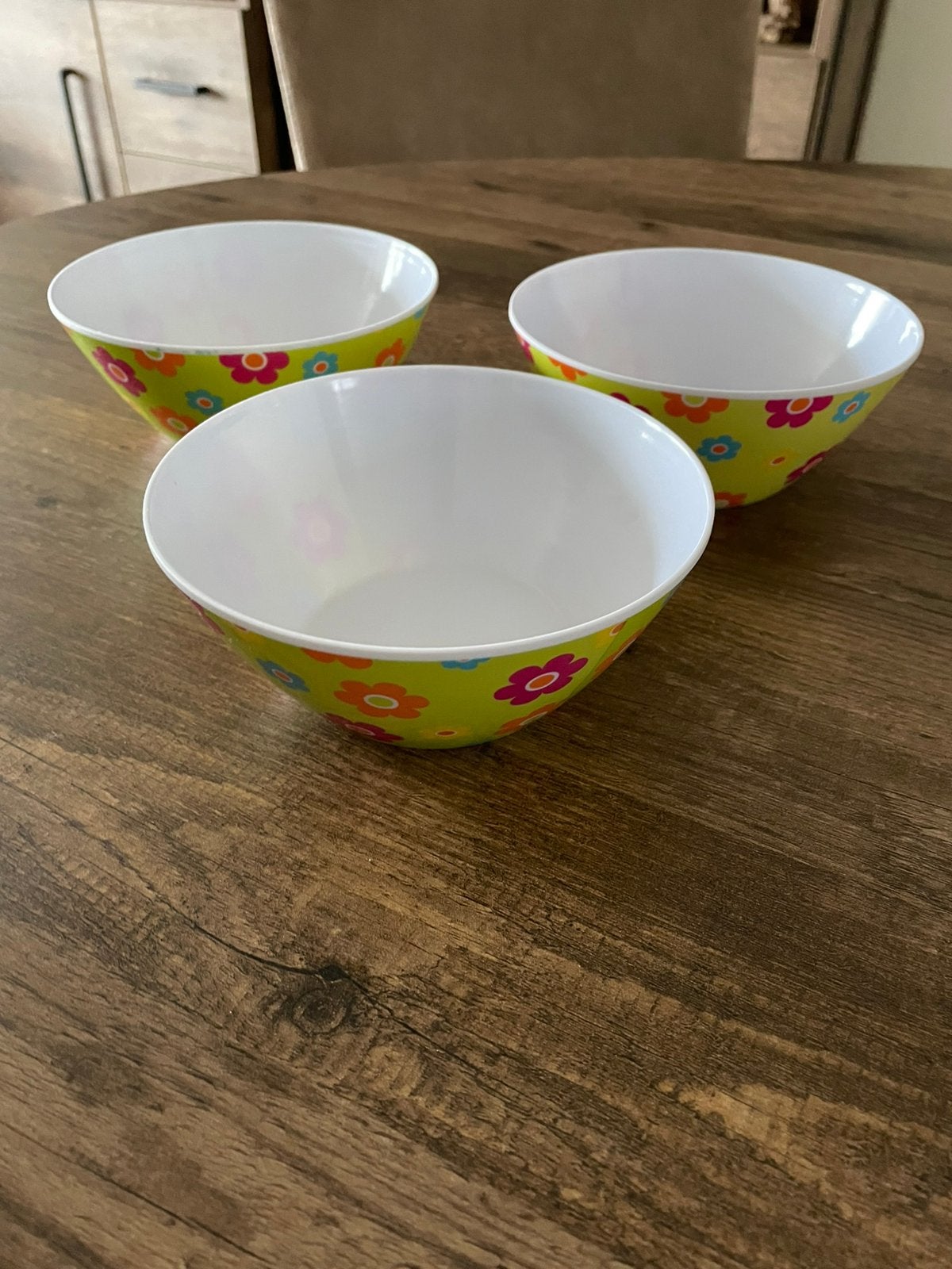 3 Leuke Kunststof schaaltjes, Huis en Inrichting, Keuken | Servies, Ophalen of Verzenden, Overige materialen, Overige stijlen