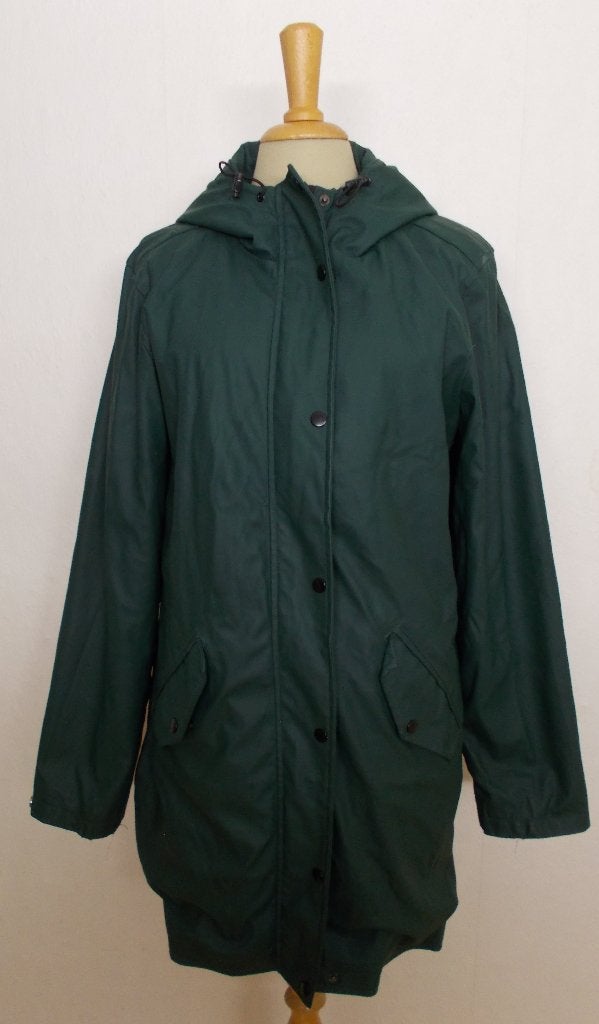 Halflange groene (regen)zomer jas van Mountainpeak! M, Kleding | Dames, Jassen | Zomer, Zo goed als nieuw, Maat 38/40 (M), Groen