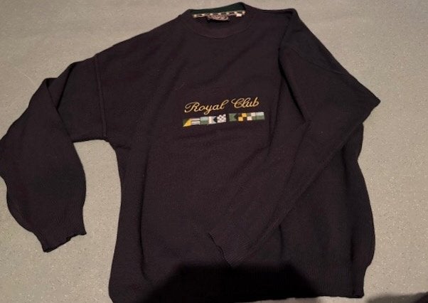 Royal Club trui, Blauw, Maat 56/58 (XL), Ophalen of Verzenden, Gedragen