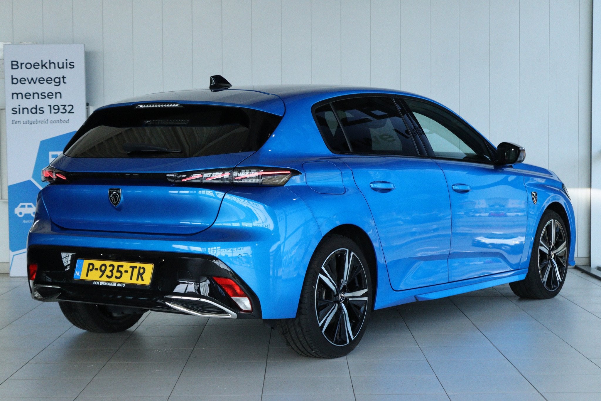 Peugeot 308 1.6 HYbrid 225 GT Pack Business, 12 maanden, Automatische klimaatregeling, 4 cilinders, Blauw