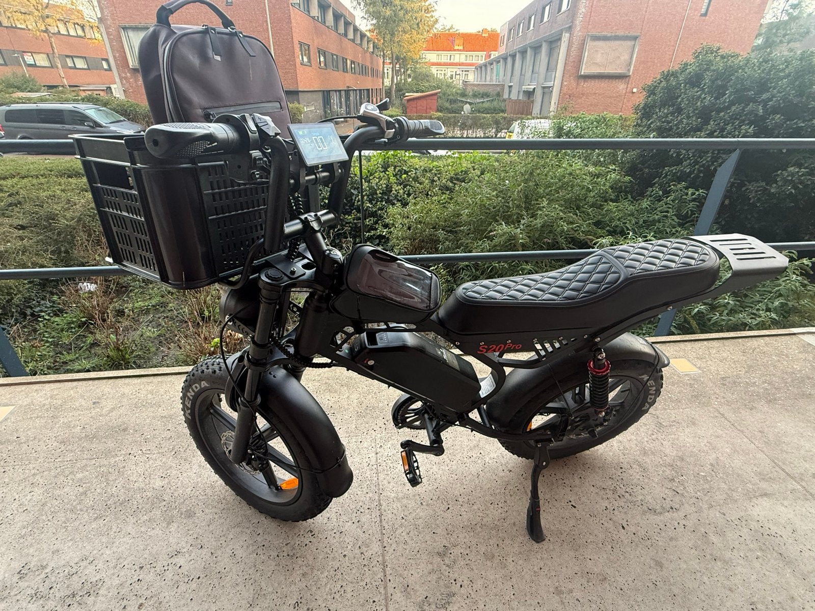 S20plus E-bike  - Zo goed als nieuw, Fietsen en Brommers, Zo goed als nieuw, Minder dan 47 cm, 50 km per accu of meer, Ophalen