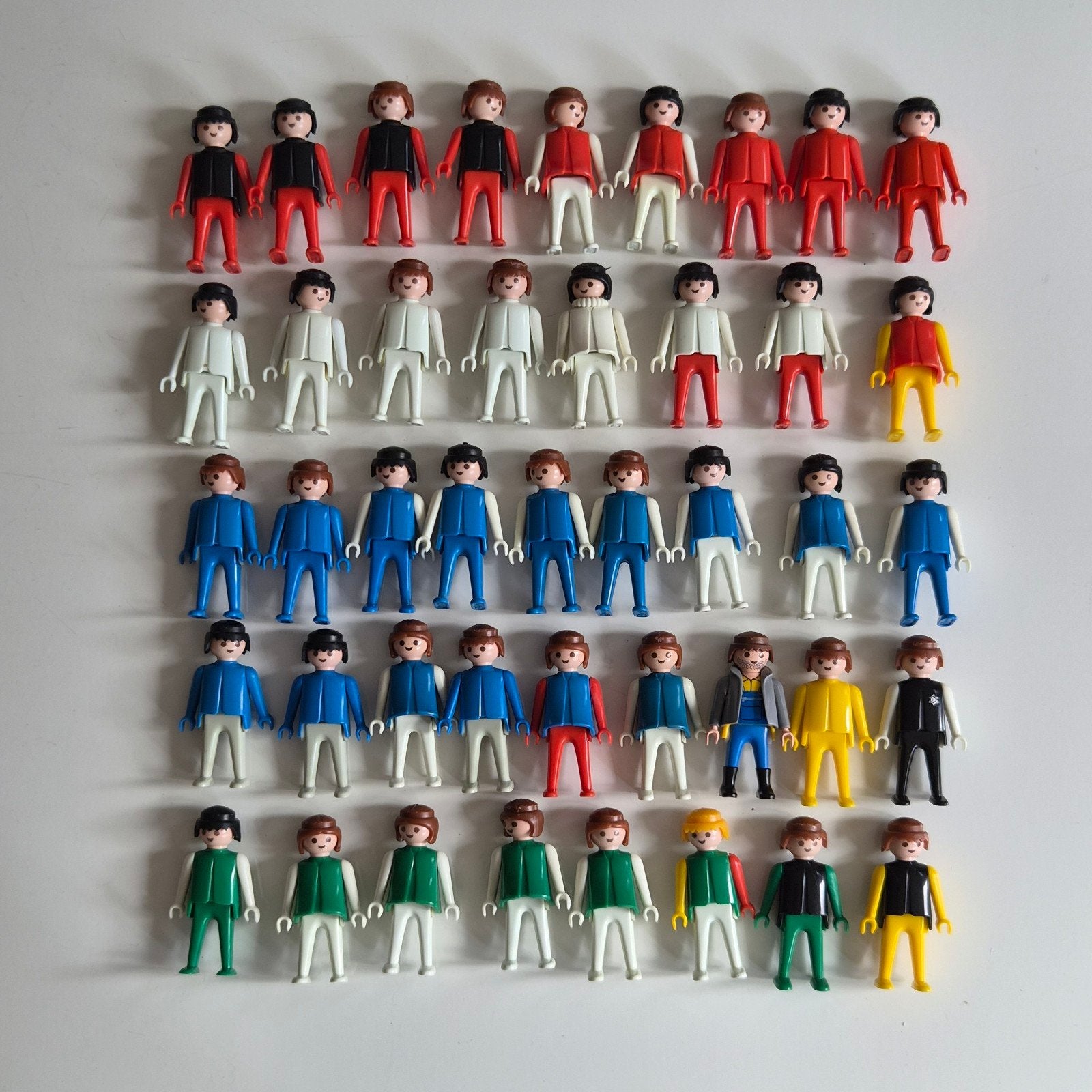Playmobil Geobra x43 poppetjes 1974, Ophalen of Verzenden, Zo goed als nieuw, Figuren