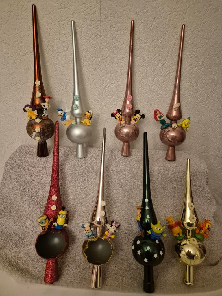 leuke verschillende Disney pieken

Winnie.
Minnie., Ophalen of Verzenden, Mickey Mouse, Zo goed als nieuw, Beeldje of Figuurtje