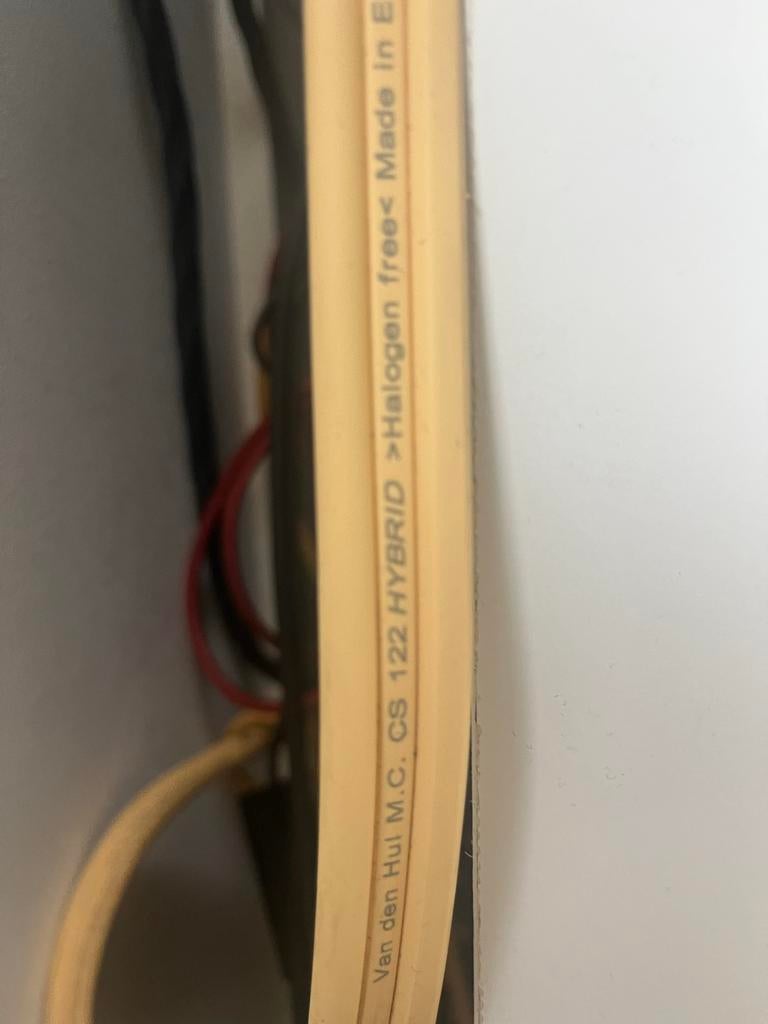 Van den Hul CS 122 luidsprekerkabels (bi-wiring/single), Audio, Tv en Foto, Audiokabels en Televisiekabels, Ophalen of Verzenden