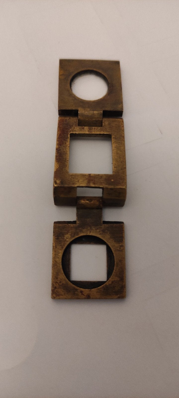Antieke opvouwbare vergrootglas / loep, Ophalen of Verzenden, Gebruikt, Vergrootglas of Loep