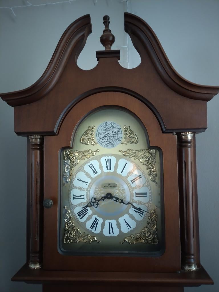 Junghans Tempus Fugit Staande klok, Ophalen, Gebruikt, Staande klok, Analoog