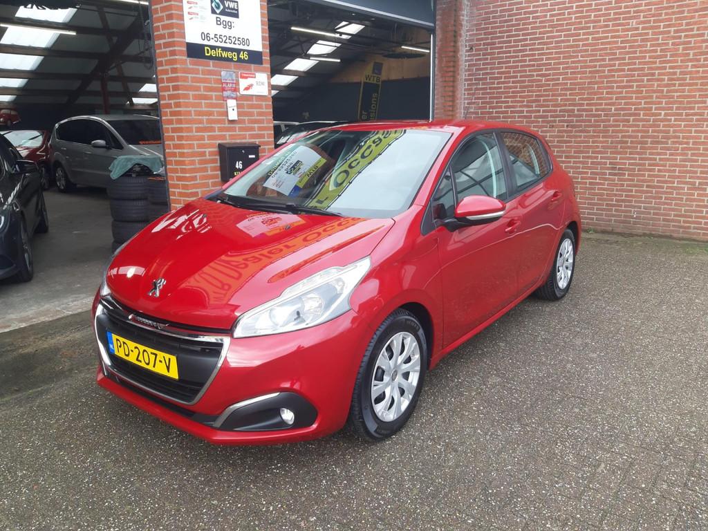 Peugeot 208 1.2 PureTech Blue Lion, 5-deurs, 1e Eig., Naviga, Voorwielaandrijving, Stof, Gebruikt, 1199 cc
