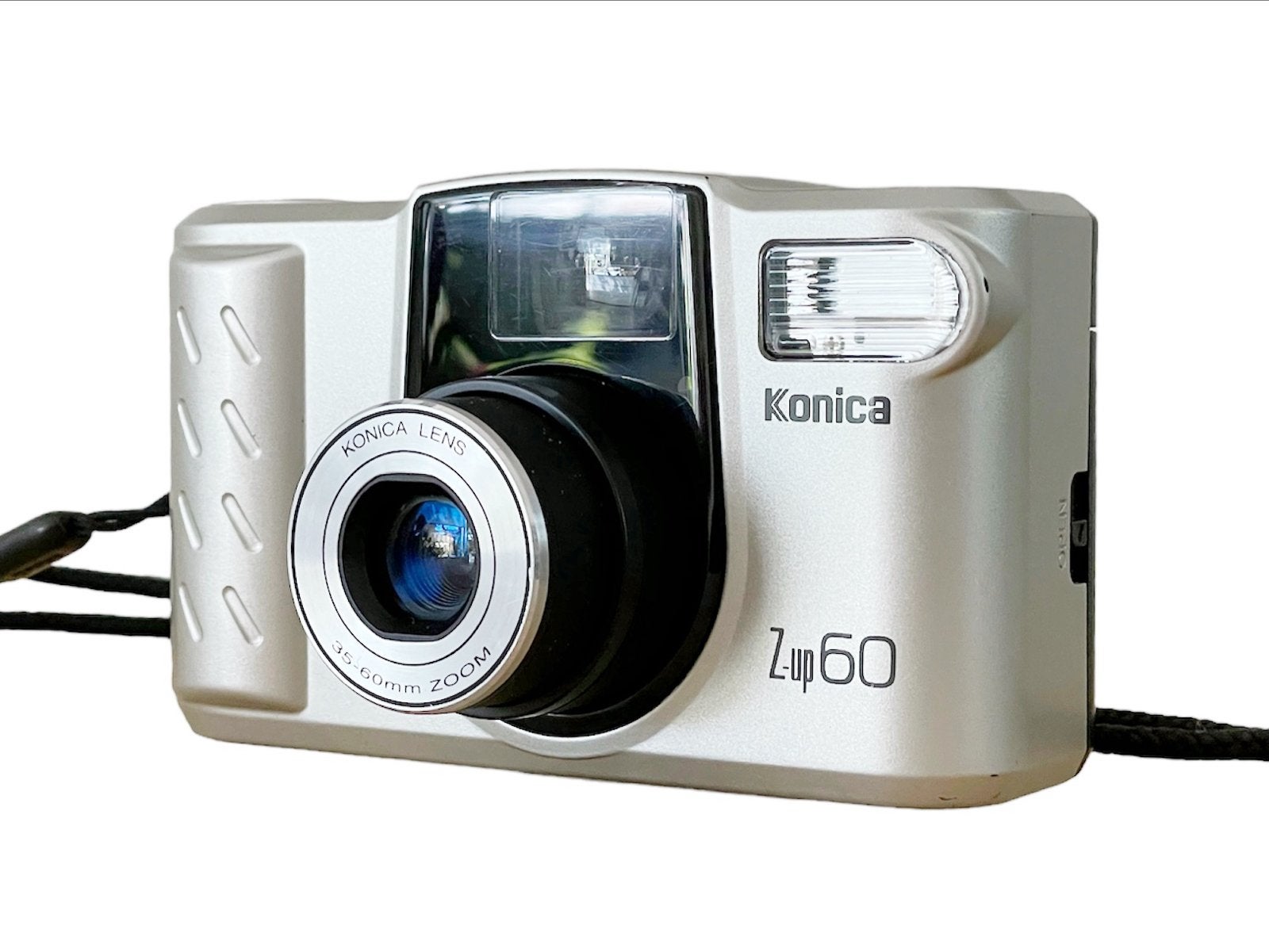 Konica Z-up 60 analoge Compact Camera met 35-60mm Zoomlens, Ophalen of Verzenden, Zo goed als nieuw, Compact, Konica